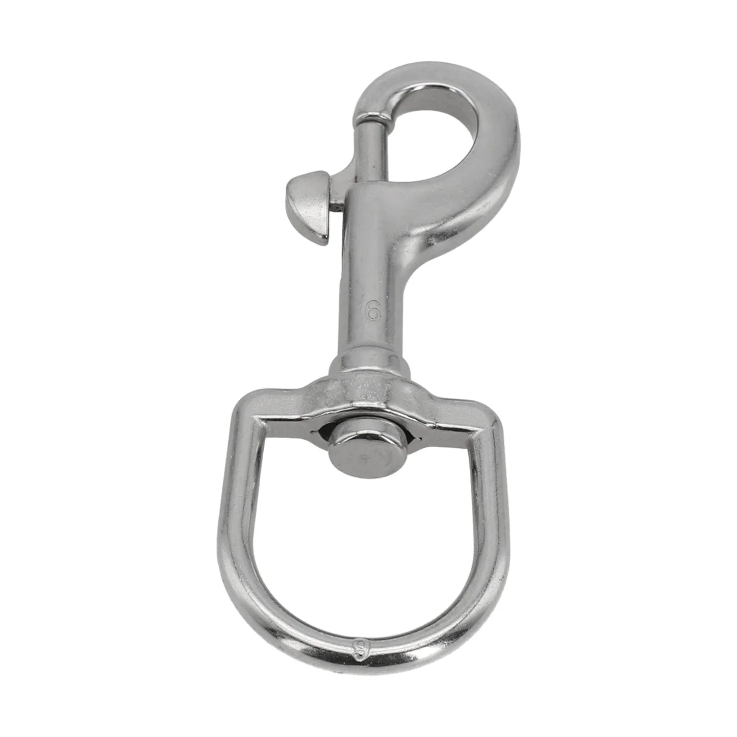1PCS 316 Stainless Steel Diving Swivel Bolt Snap Spring Hook Clip For Scuba Diving Pet Leash Flag Stainless Steel Oval Swivel Beauty World Shop