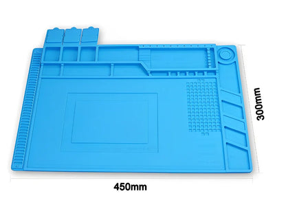 ESD Soldering Mat Repair Pad Insulation Heat Resistant Soldering Station Silicon Work Pad Desk Platform Phone Repair Tool Kit Beauty Fashion