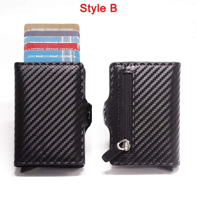 Anti Thief Rfid Credit Card Holder Smart Minimalist Wallet Pocket Men Women Slim Cardholder Bank Cash Creditcard Case Bag Purse Beauty World Shop