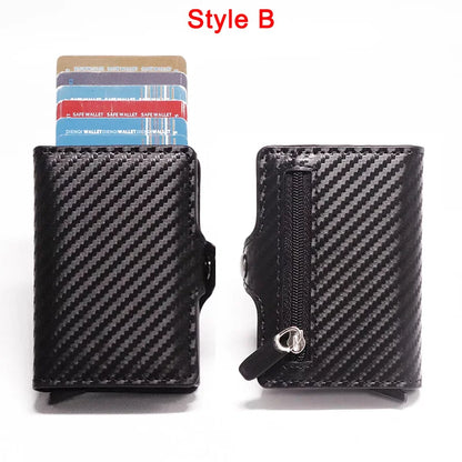 Anti Thief Rfid Credit Card Holder Smart Minimalist Wallet Pocket Men Women Slim Cardholder Bank Cash Creditcard Case Bag Purse Beauty World Shop