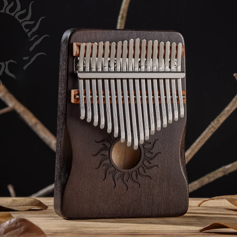Hluru Kalimba 17 21 Key Kalimba Finger Piano Solid Maple Wood Kalimba Thumb Piano Keyboard Musical Instrument Mbira for Beginner Beauty World Shop