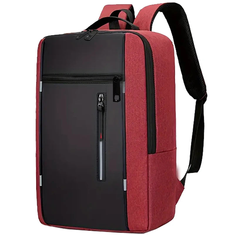 Fashion Business Laptop Backpack Large Capacity Shockproof Computer Bag Casual Office Travel Shoulder Bag for Work Beauty World Shop