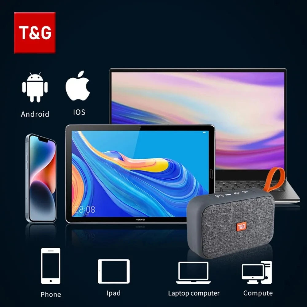 Wireless Bluetooth Speaker Portable Mini Radio FM Waterproof Small Subwoofer Sound Box Music Woofer Computer PC AUX Caixa De Som Beauty World Shop