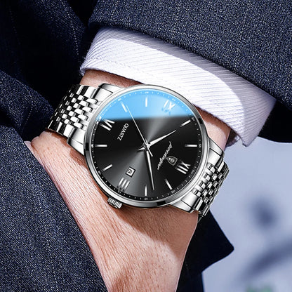 POEDAGAR Luxury Sports Men's Wristwatch Stainless Steel Waterproof Date Man Watch High Quality Casual Fashion Quartz Men Watches Beauty World Shop