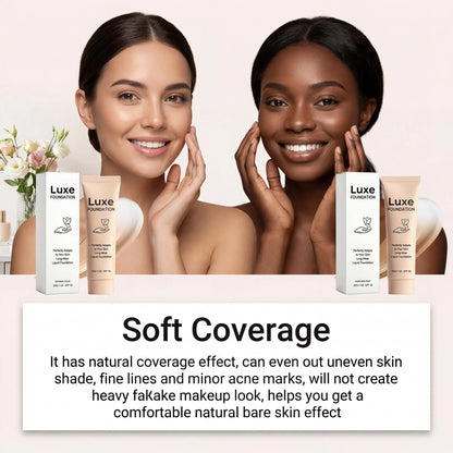 SPF 50 Color Changing Foundation Self Adjusting Adapt Skin Tone Conceal Face Fine Flaws Natural Invisible Skin Pores Makeup Base Beauty World Shop