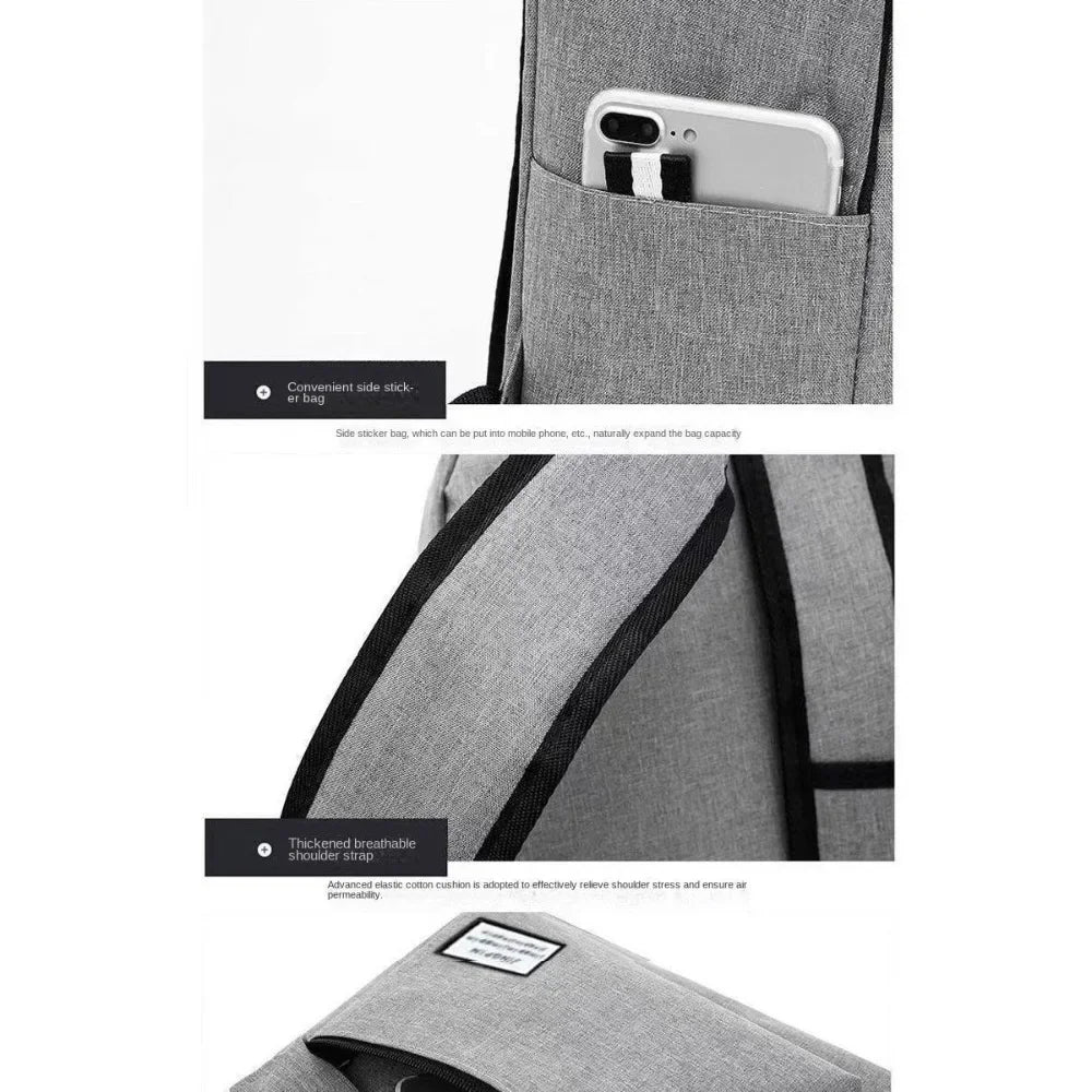 High Quality School Student Backpack Large Capacity Travel Bag Fashion Oxford Cloth Bag Trendy Computer Bag Backpack Washable Beauty World Shop