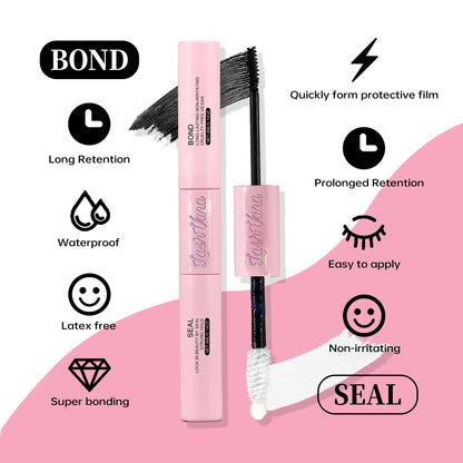DIY Lashes Extension Kit Eyelashes 200 PCS Clusters Lash Bond and Seal Makeup Tools for Gluing  Lashes Gluing Glue  Accessories Beauty World Shop