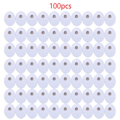 30/50/100pcs Electrode Pads Low Frequency Massager EMS Tens Machine Digital Massager Tools Beauty World Shop