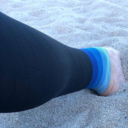 1Pair Calf Support Compression Sleeves for Women Men Running 20-30mmHg Footless Leg Socks Outdoor Sports Marathon Beauty World Shop