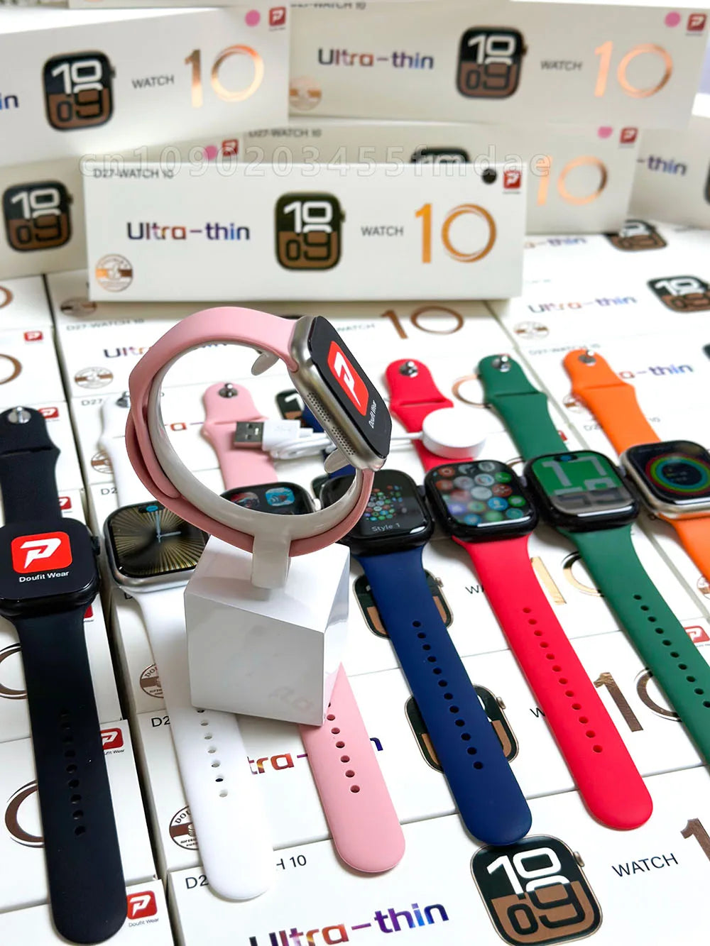 New Watch10 Series GPS Smart Watch Men Always On Display Heart Rate Body Temperature BT Call Women Waterproof Series Smartwatchs Beauty World Shop