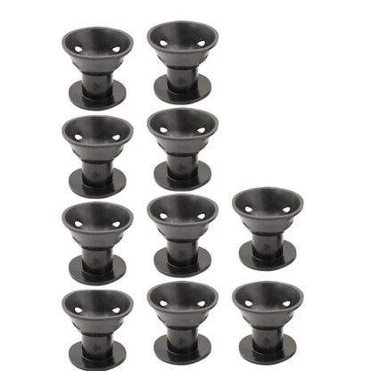 Heatless Hair Curlers Set: 10 Pieces Including Large and Small Soft Overnight Rollers for Women and Kids Lazy Curling Rods Beauty World Shop