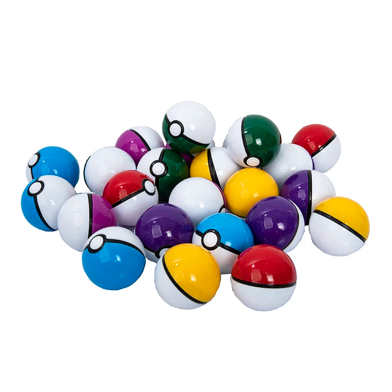New Style 50Pcs Elf Ball 5CM 100Pcs 3CM Pokemon Anime Action Figure Pet Pikachu Pocket Monster Pokeball Toys For Kids Xmas Gifts Beauty World Shop