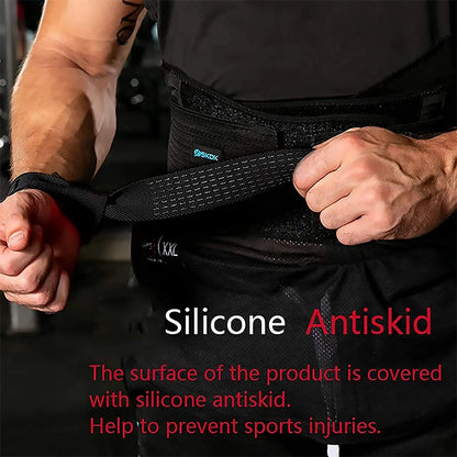 2PC/4PC/3PAIR Weightlifting Straps Anti-Slip Silicone Lifting Wrist Straps Strength Training Deadlifts Crossfit Hand Grips Wrist Beauty World Shop