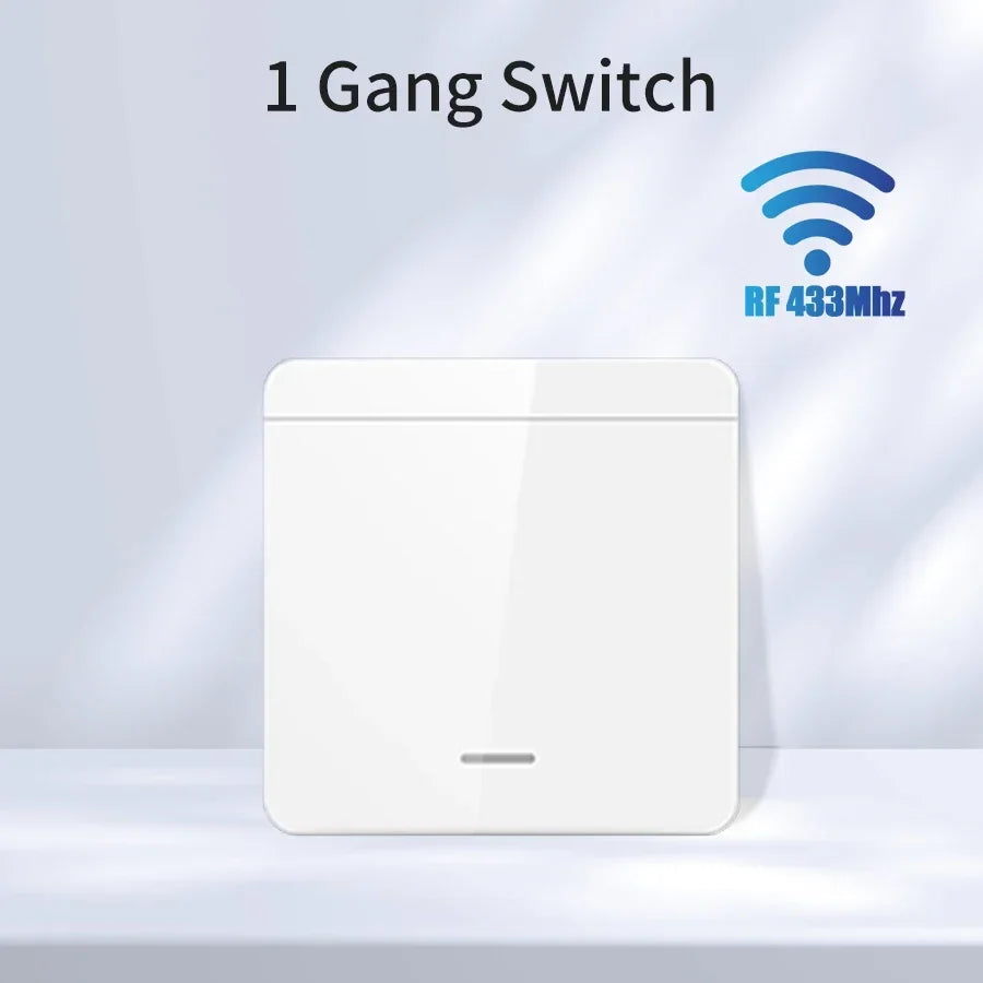 Tuya Smart WiFi Switch For Lighting RF 433MHz Wireless Switch Smart Life APP Voice Control Work With Alice Alexa Google Home Beauty World Shop