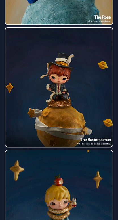 POP MART Hirono Le Petit Prince Series Blind Box Toys Kawaii Anime Action Figure Cartoon Model Surprise Box Mystery Box Beauty World Shop