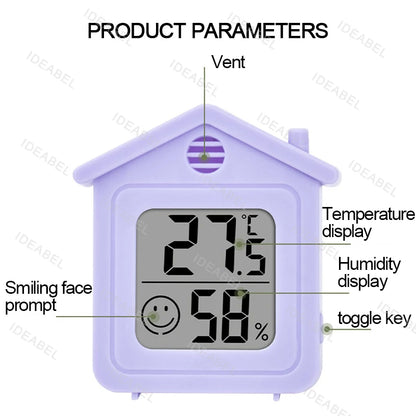 LCD Digital Thermometer Hygrometer Indoor Room Electronic Temperature Humidity Meter Sensor Gauge Weather Station For Home ﻿ Beauty World Shop