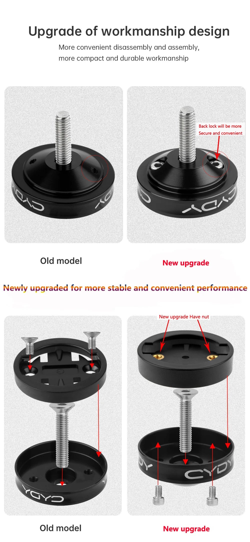 CYDY Garmin Bike Mount Bryton Rider 420 Wahoo XOSS IGPSPORT Bicycle Computer light holder support Road MTB GPS Bike accessories Beauty World Shop