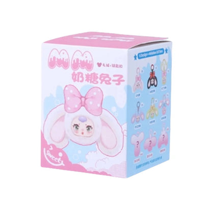 MM Milk Candy Second Generation Plush Vinyl Cartoon Cute Doll Model Toys Blind Box Keychain Bag Charm Decoration Birthday Gifts Beauty World Shop