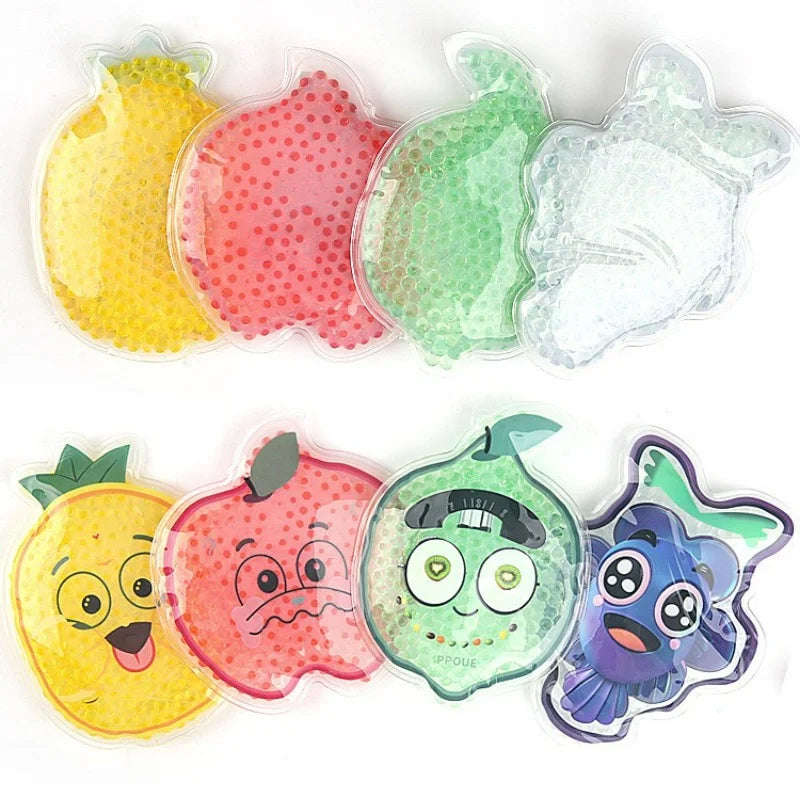 Reusable Cartoon Ice Hot Pack - Gel Bead Compress for Headache, Muscle Pain Relief - Perfect for Sports, Gym & Outdoor Cooling Beauty World Shop