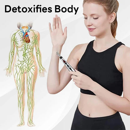 Electronic Acupuncture Pen Acupuncture Point Meridian Energy Meridian Massage Acupuncture Acup Pain Relieving Health Care Tool Beauty World Shop
