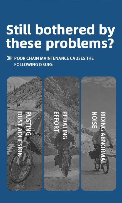 120ML Bicycle Chain Waxy Maintenance Oil Squirt MTB Road Bike Waxy Dry Chain Gear Oil Lube Chain Fork Flywheel Bike Accessories Beauty World Shop