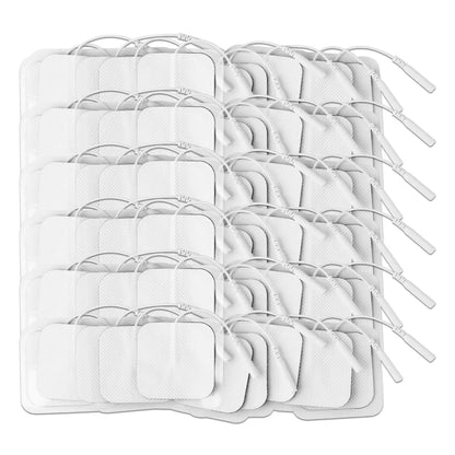 4x4cm 5x5cm Self Adhesive Electrodes Pads EMS Tens Massager Patch Nerve Muscle Stimulator Physiotherapy Therapy Body Massager Beauty World Shop