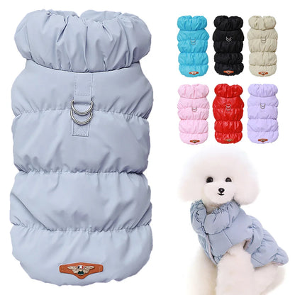 Soft Warm Dog Clothes Winter Padded Puppy Cat Coat Jacket For Small Medium Dogs Chihuahua French Bulldog Poodle Vest Pet Outfit Beauty World Shop