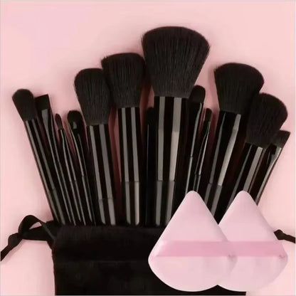 13pcs Makeup Brush Brushes Set Cosmetic Makeup Sponge Makeup Brush Beauty Tool Eyeshadow Blush Professional Brush Set Beauty Fashion