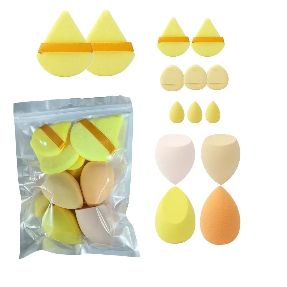 4/14Pcs Makeup Sponge Cosmetic Blender Beauty Egg Foundation Sponges Puff  Powder Puffs Make Up Accessories Women Makeup Tools Beauty World Shop