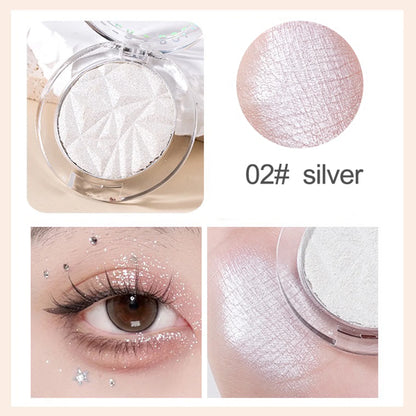 Shimmer Diamond Glow Highlighter – 2-Color Palette for Contour, Brighten, Radiant Skin, Festival & Party Makeup Essential Tool Beauty World Shop