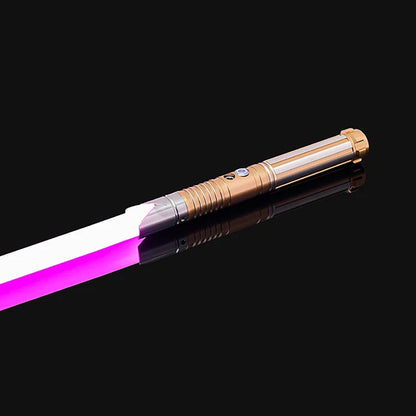 Luke RGB 16 Color Variable Metal Handle Lightsaber With Hitting Sound Effect FX Duel Lightsaber Metal Aluminum Handle Lightsaber Beauty World Shop
