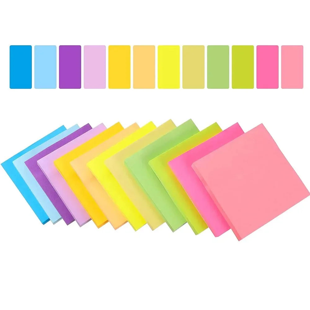 LOLEDE Notepad Index Sticky Notes Kawaii Stationery Supplies Note Stationery & Office Accessories Notebooks Scratch Paper Beauty World Shop