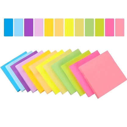 LOLEDE Notepad Index Sticky Notes Kawaii Stationery Supplies Note Stationery & Office Accessories Notebooks Scratch Paper Beauty World Shop