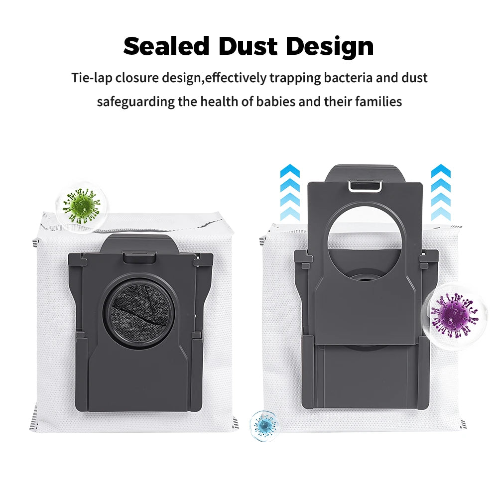 For Dreame Main Side Brush Hepa Filter Mop Rags Dust Bag X50 Pro/X50 Ultra/X50Master/L40S Pro Ultra/L50 Pro Ultra/MOVA V50 Ultra Beauty World Shop