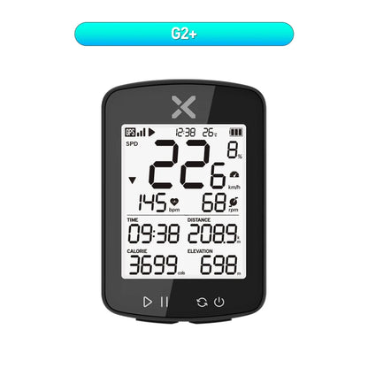 XOSS G2 Plus Bike Computer Wireless GPS Cycling Speedometer Waterproof ANT+ Cadence Speed Smart Bicycle Odometer Roadbike MTB Beauty World Shop