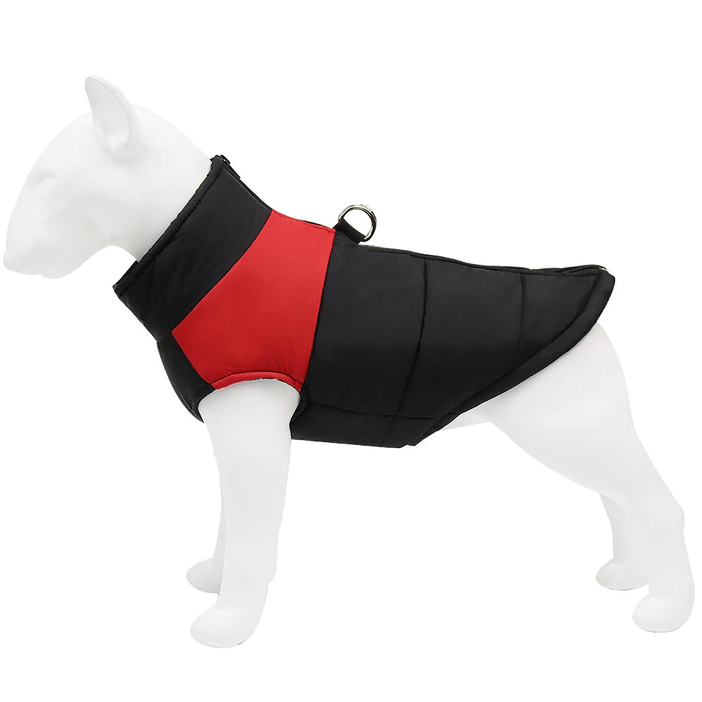 Winter Big Dog Clothes Waterproof Vest Jacket For Small Dogs Cats Outdoor Warm Puppy Coat With D Ring Labrodor Pug Pet Costume Beauty World Shop
