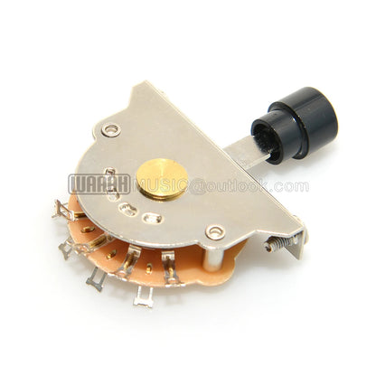 Electric Guitar Switch 3 way 4 way 5 Way Metal Plastic 1pcs Tips Switch with Screws Electric Guitar Accessories Beauty World Shop