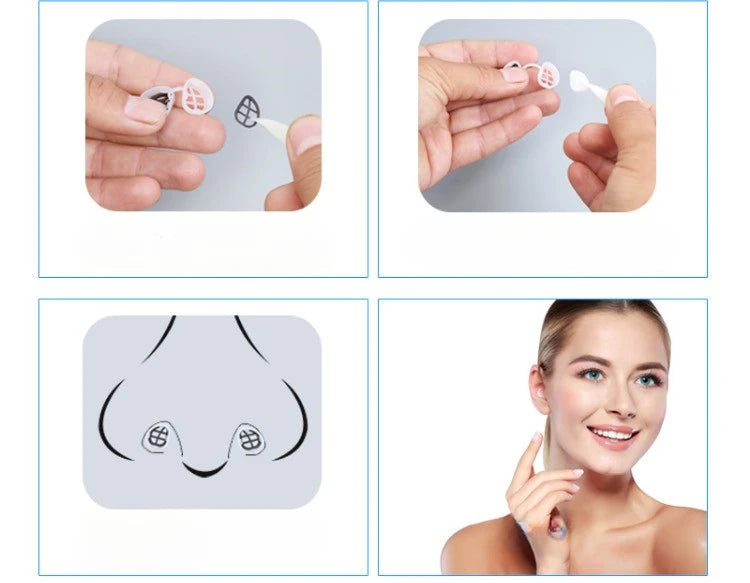 Comfortable Nose Invisible Nasal Filters Anti Air Pollution Pollen Allergy Mask Removable Nose Dust Filter Beauty World Shop