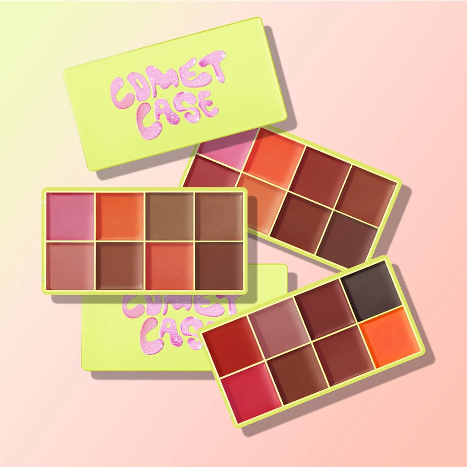 Curve Case Cream Eyebrow Cream Blush Highlighter Palette Matte Shimmer Finishes Shadow Tones Long-Lasting Cosmetics Beauty World Shop