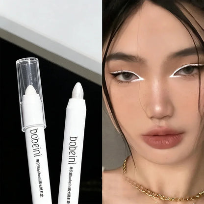 1pc Shimmering Highlight Stick, Glitter White Eyeshadow Pencil for Bright Eyes, Dazzling Effect Makeup Highlighter Beauty World Shop