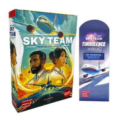 SKY TEAM And EXPANSION Board Game Turbulence 20 New Scenarios with Extra Rules and Modules for Enhanced Gameplay Beauty World Shop