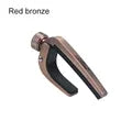 Alice Guitar Capo Adjustable Roller Metal Perfect Quick Change Tune for Electric Acoustic Guitar, Bass, Violin, and Ukulele Beauty World Shop