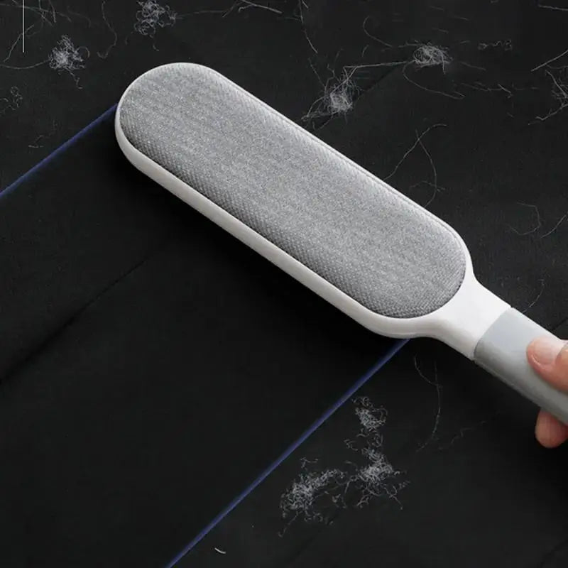 Double-Sided Pet Hair Remover, Manual Electrostatic Sticky Lint Brush, for Cat, Clothing, Sofa, Furniture,  Carpet Cleaning Beauty World Shop