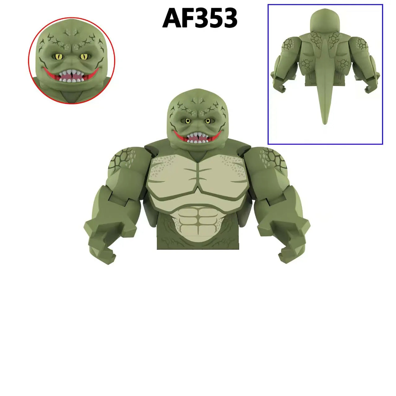 New Movable Model Mini Bricks Lizard Rhino Abomination Assemble Compatible Action Figures Puzzle Kids Toy Building Blocks Gifts Beauty World Shop