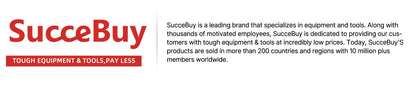 SucceBuy Stainless Steel Wet Dry Shop Vacuum Wet  Dry Vac Powerful Suction  Small Shop Vac Perfect for Carpet Debris  Pet  Hair