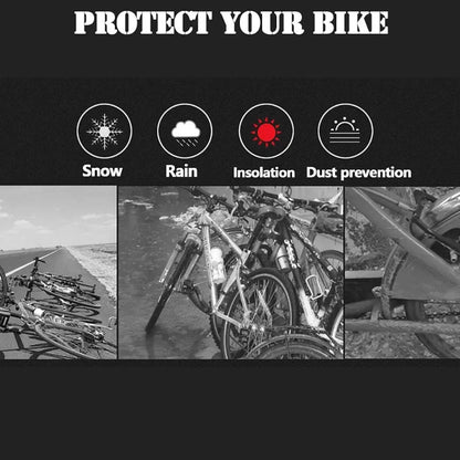 Waterproof Bike Cover Sun Protection Outdoor Bicycle Cover Multifunctional Electric Vehicle Cover for Bicycle Prevent Rain Beauty World Shop