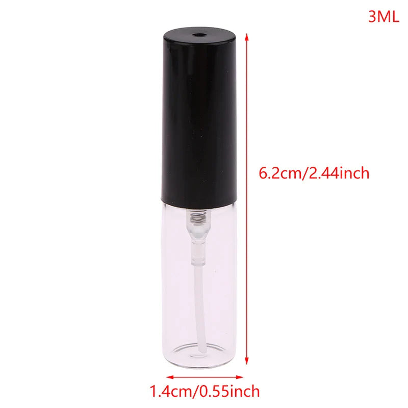 5ml 9ml 20ml Perfume Spray Bottle Empty Glass Atomizer Travel Cosmetic Bottl Sample Vials Refillable Drop Shipping Beauty Trend Shop