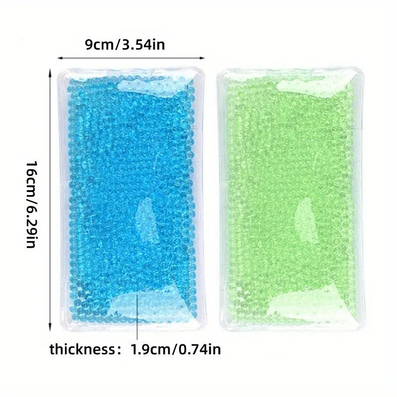 Reusable multi-purpose cold and hot gel ice pack, eye swelling, used to relieve systemic injury and pain, Beauty World Shop