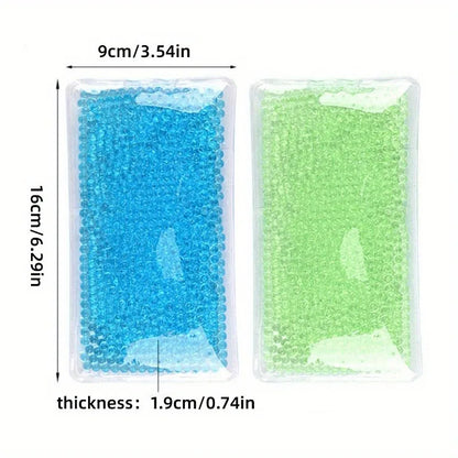 Reusable multi-purpose cold and hot gel ice pack, eye swelling, used to relieve systemic injury and pain, Beauty World Shop
