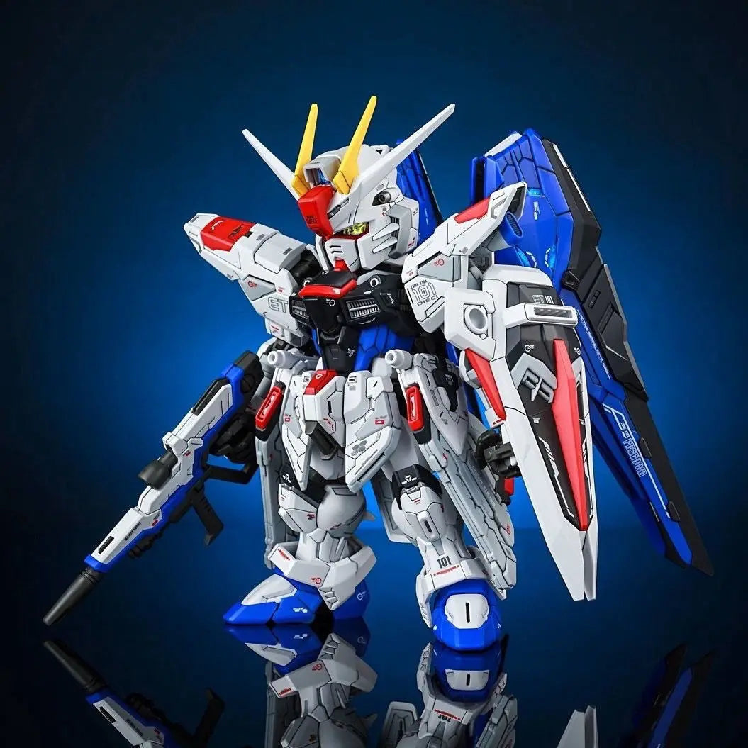 Mgsd Freedom Zgmf-X10a Mechanical Assembly Model Kit Action Figures Boys Robot Toy Desktop Decoration Christmas Gift Collectible Beauty World Shop